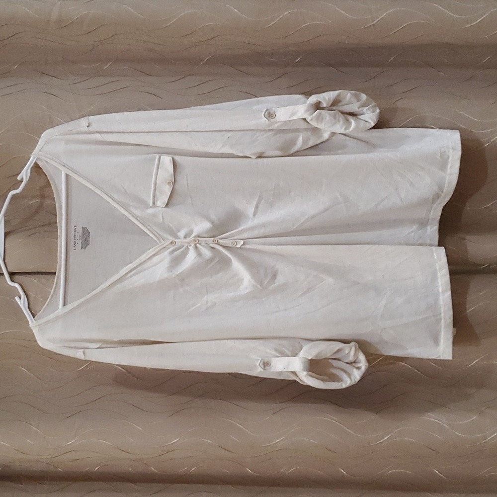 Lane Bryant, button sleeve, blouse